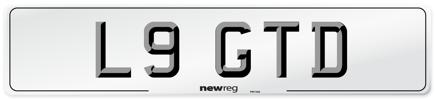 L9 GTD Number Plate from New Reg